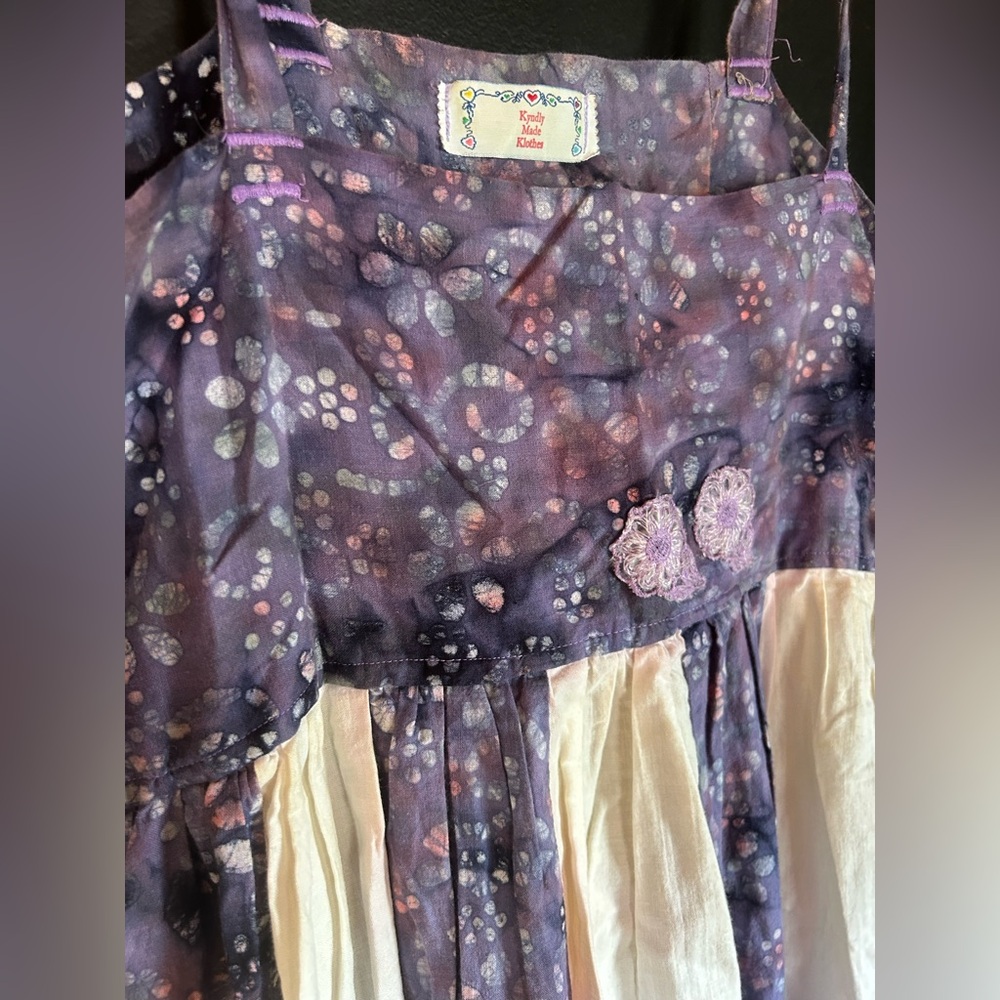 Cotton Patchwork Batik Embroidered Boho Hippie Ma… - image 2